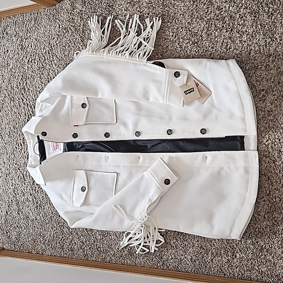 Levi's Jacket Fringe Detail - Picture 1 of 11